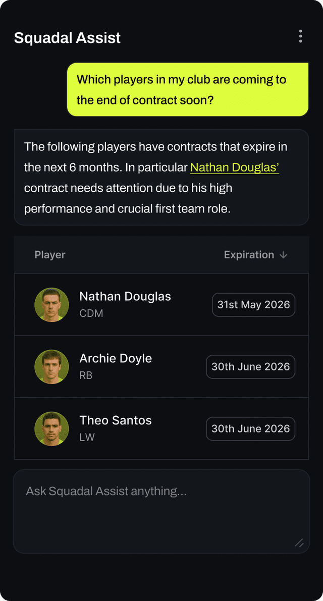 Squadal AI Assistant 1