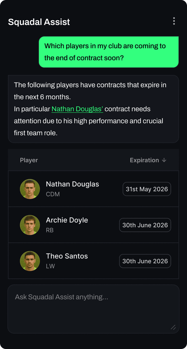 Squadal AI Assistant 1